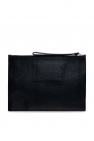 Kenzo Leather clutch with logo