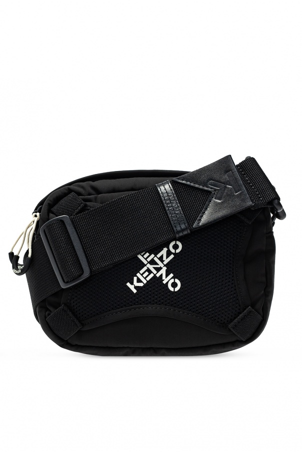 Kenzo stitch-logo shoulder bag