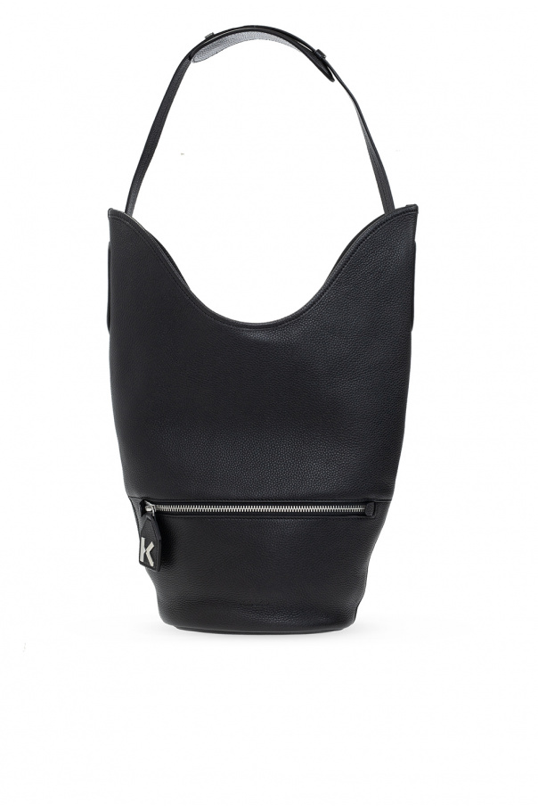 Kenzo Shopper bag black with logo