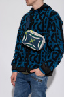 Kenzo front pocket rectangle belt bag Blue