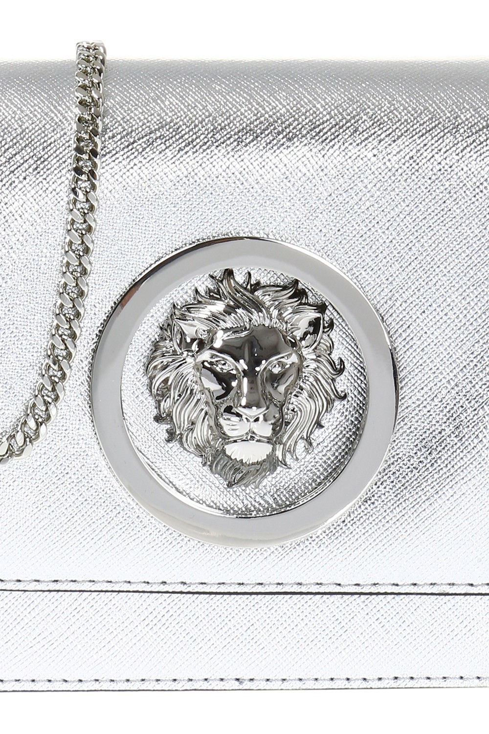 Versus Versace Lion Head Fringe Shoulder Bag
