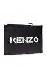Kenzo C Lou Zebra Print Logo Tote