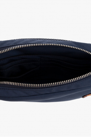 Kenzo two-tone leather tote bag Blu