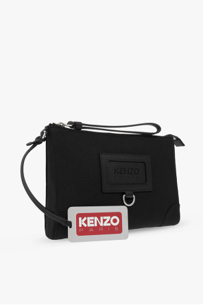 Kenzo love moschino quilted faux leather crossbody plaque bag item