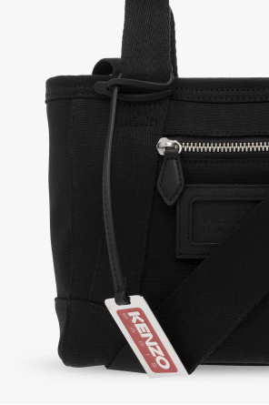 Kenzo GIA STUDIOS half-moon faux-leather crossbody bag Handbag Schwarz