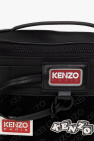 Kenzo BLACK Belt bag with logo