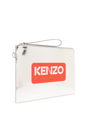 Kenzo maison kitsune logo print shopper bag item