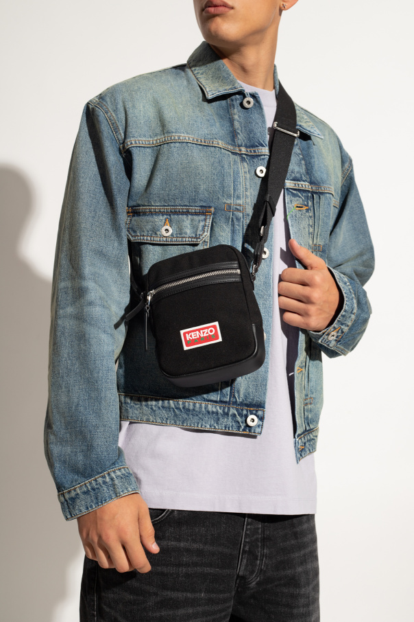 Kenzo Shoulder bag TOMMY with logo patch