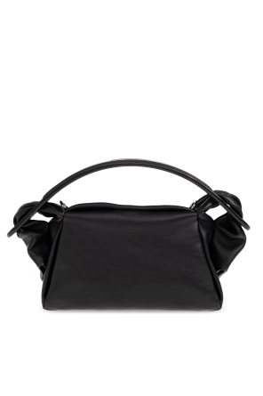 Leather hand bag