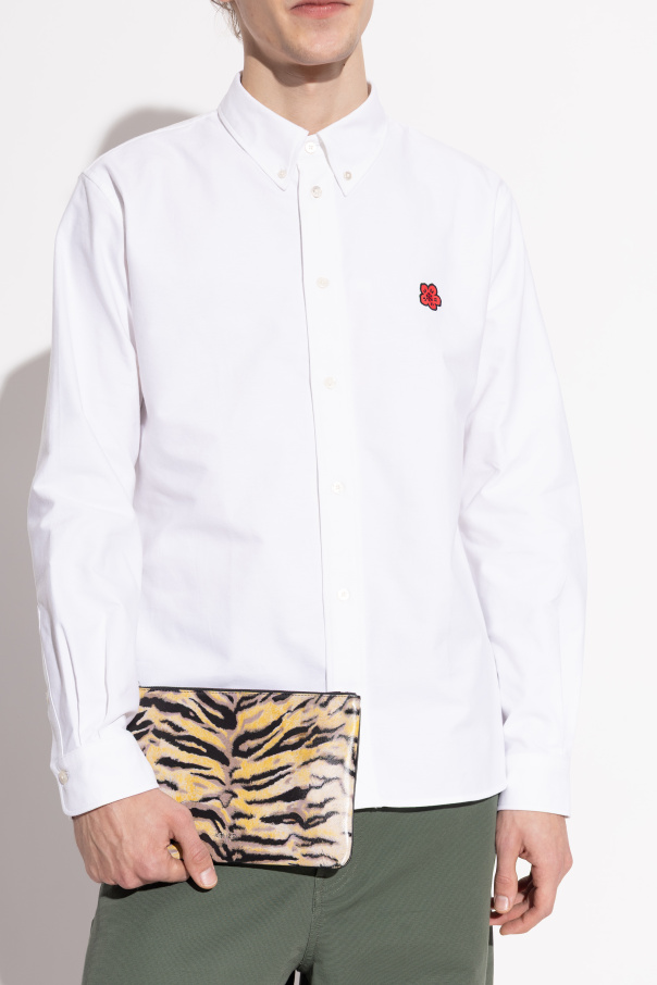 Kenzo Leather ‘Tiger’ pouch