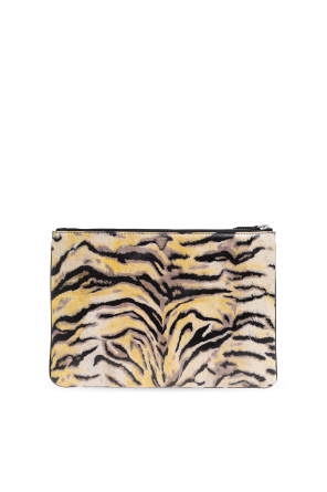 Kenzo Leather ‘Tiger’ pouch