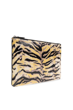 Kenzo Leather ‘Tiger’ pouch