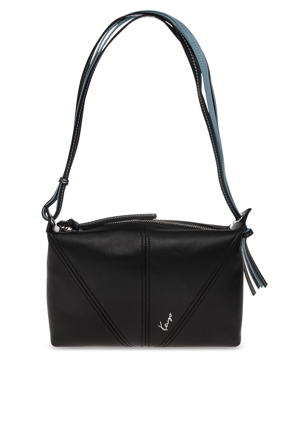 Kenzo Bolso de cuero con logo