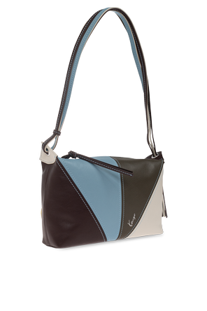 Kenzo Leather bag with logo