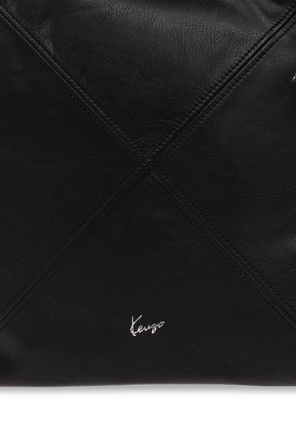 Kenzo Bolso de cuero con logo