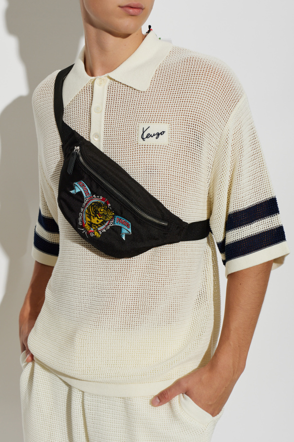 Kenzo Bolsa de cintura com logótipo