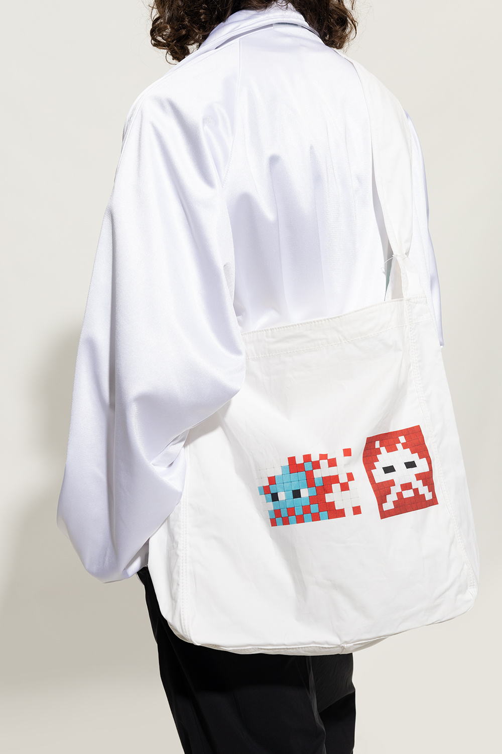 Comme des Garçons Shirt Shopper bag with logo