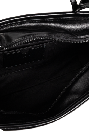 Balmain Bolso bandolera de cuero