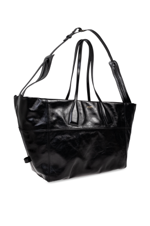 Balmain Leather shoulder bag