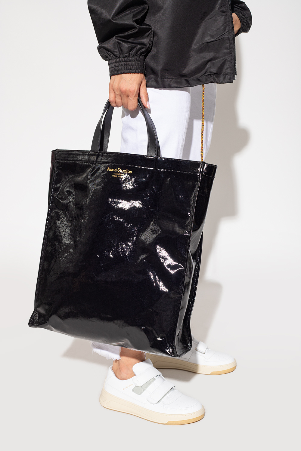 Acne Studios Shiny shopper bag