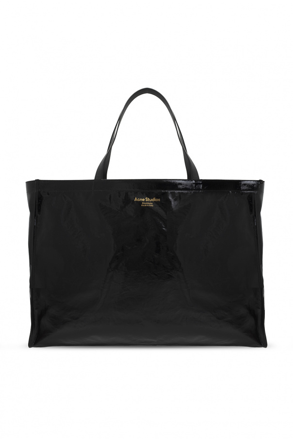 Acne Studios Shopper bag keepall with logo