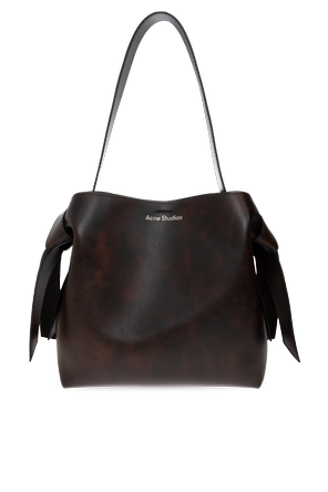 Leather tote bag ‘Musubi’