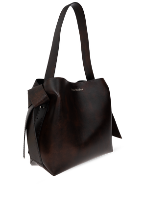 Acne Studios Leather tote bag ‘Musubi’