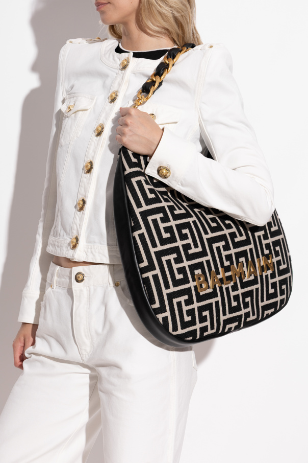 Balmain Shoulder bag `1945 Soft Large`