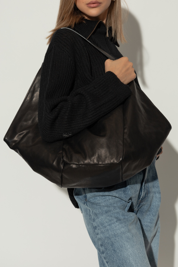 Yohji Yamamoto Leather shoulder bag