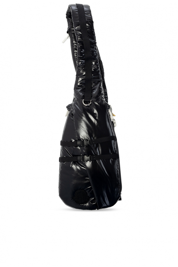 Moncler Genius Savile Bag In Black Leather