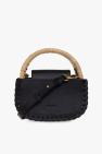 Buckle Grained-leather Tote Mens Black