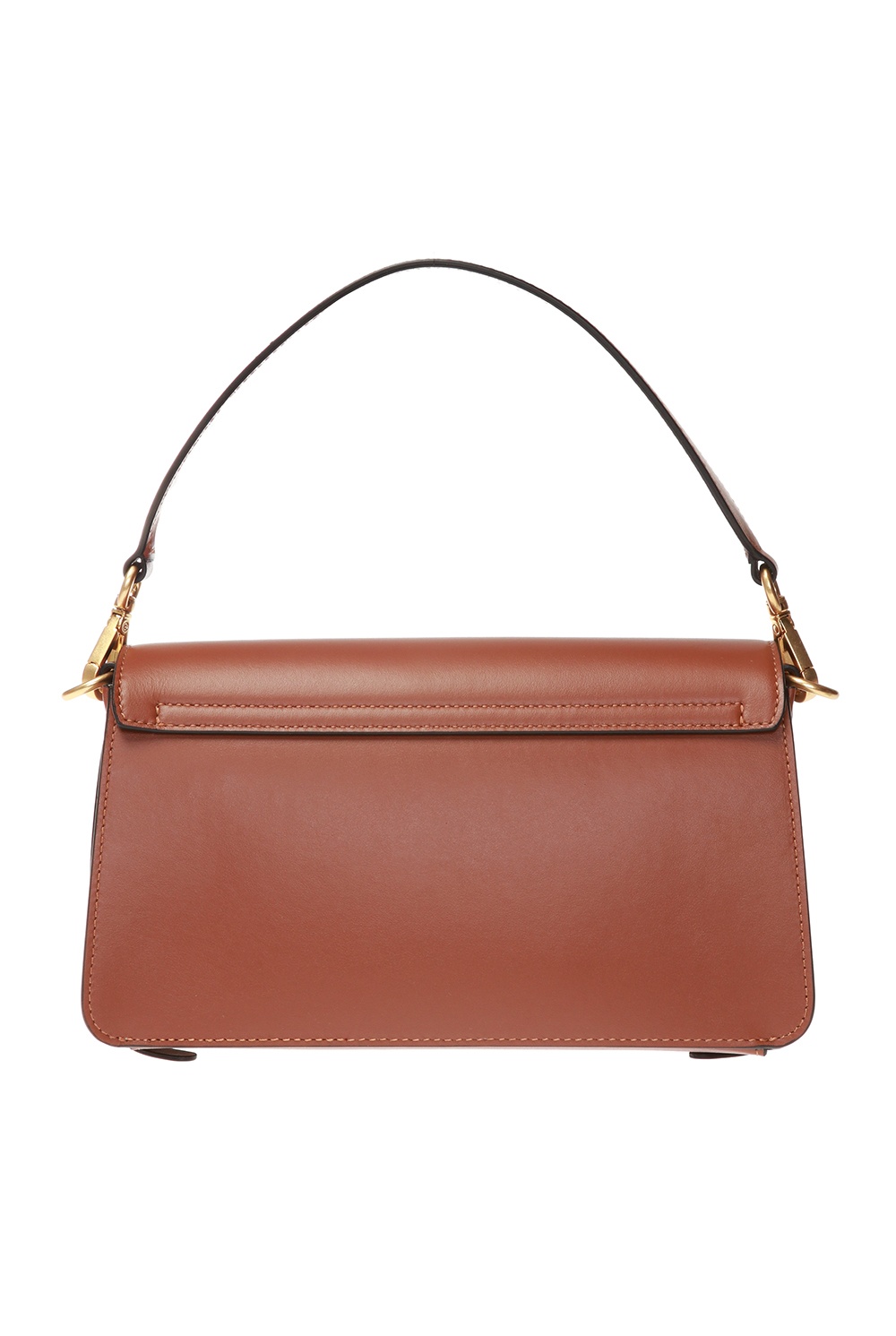 Celine Triomphe Bag Canvas Tan/Brown in Leather with Gold-tone - GB