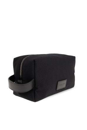 Giorgio Armani Cosmetic bag with logo patch