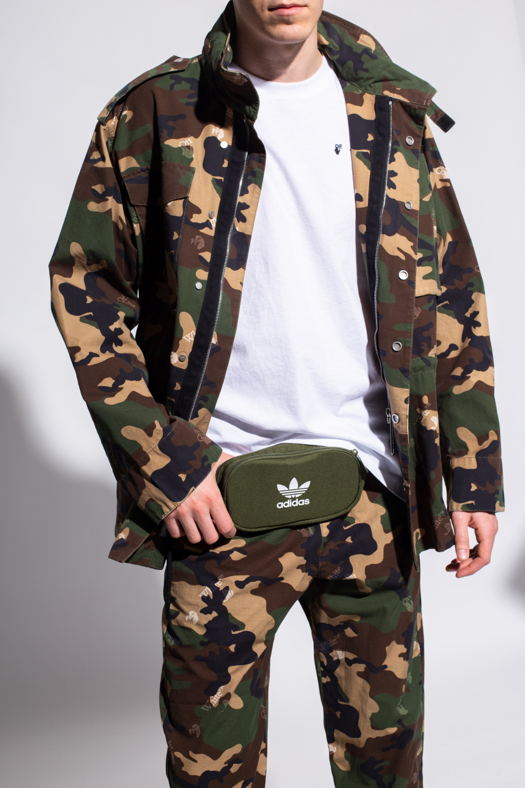 Green Belt Bag With Logo Adidas Originals - Vitkac Gb