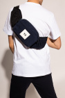 Y-3 Yohji Yamamoto NAVY BLUE Belt bag with logo