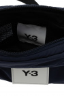 Y-3 Yohji Yamamoto NAVY BLUE Belt bag with logo