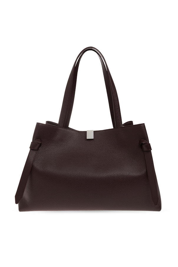 Leather ‘Gyoza’ bag od Yuzefi