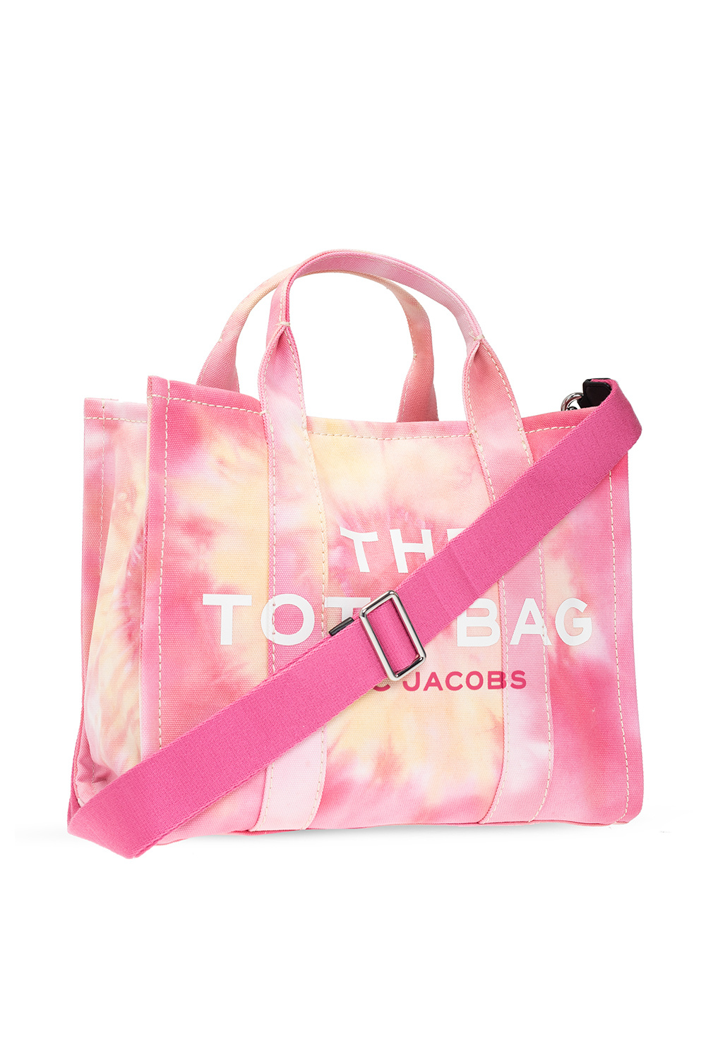 Marc Jacobs Pink The Tie Dye Small Tote Bag