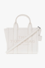 Marc Jacobs monogram-print leather bucket bag Black