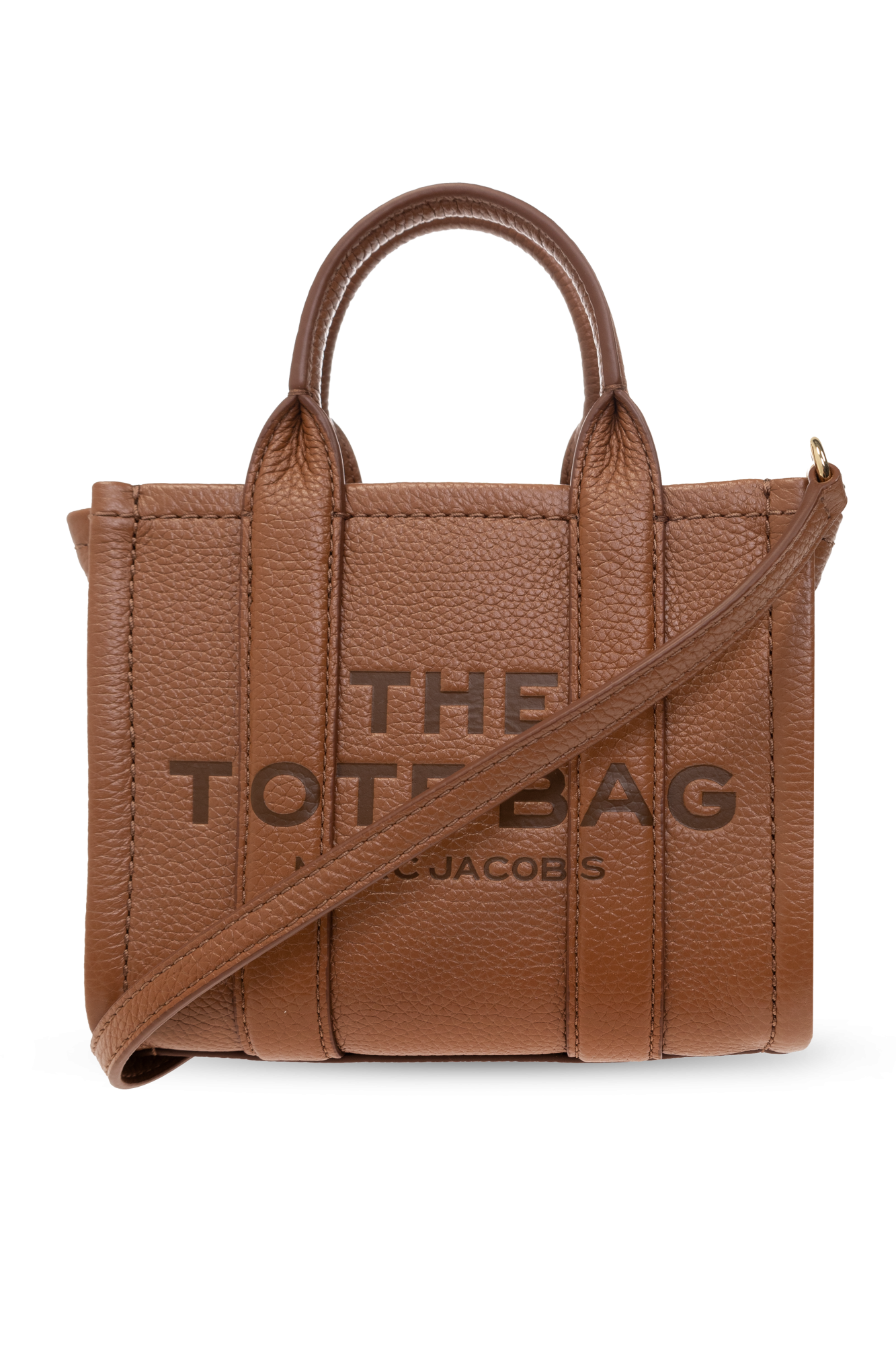 Brown 'The Micro Tote' shoulder bag Marc Jacobs - Vitkac TW