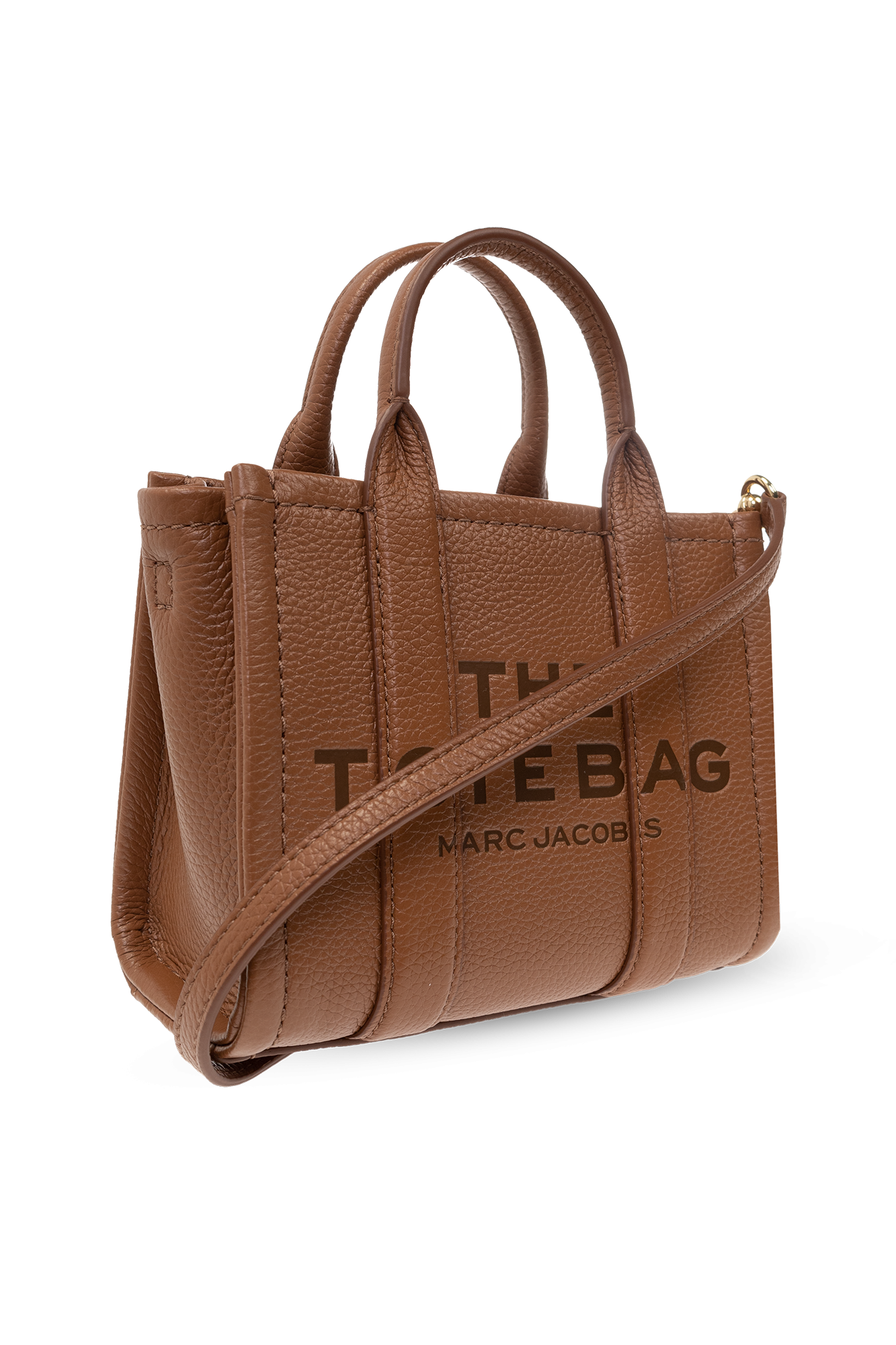 Brown 'The Micro Tote' shoulder bag Marc Jacobs - Vitkac TW