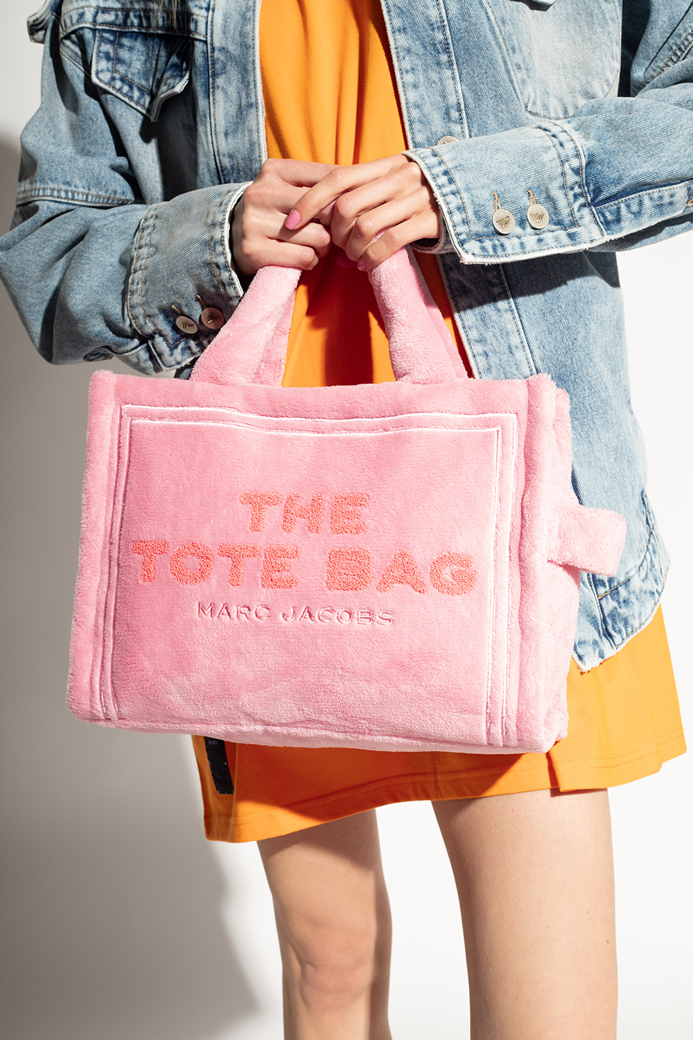Marc Jacobs The Medium Terry Tote Bag Pink