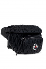 Moncler BLACK ‘Felicie’ quilted belt bag