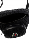 Moncler BLACK ‘Felicie’ quilted belt bag