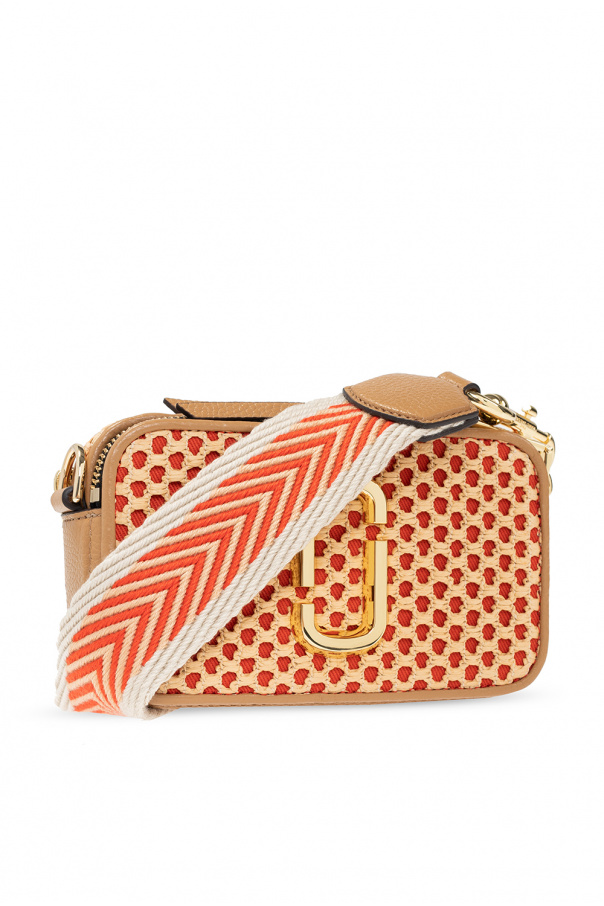 The Snapshot Woven Camera Bag in Beige - Marc Jacobs