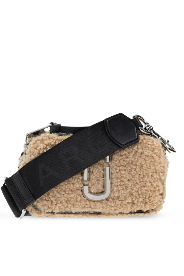 Marc Jacobs Snapshot Shoulder Clutch Camera Bag Beige Brown