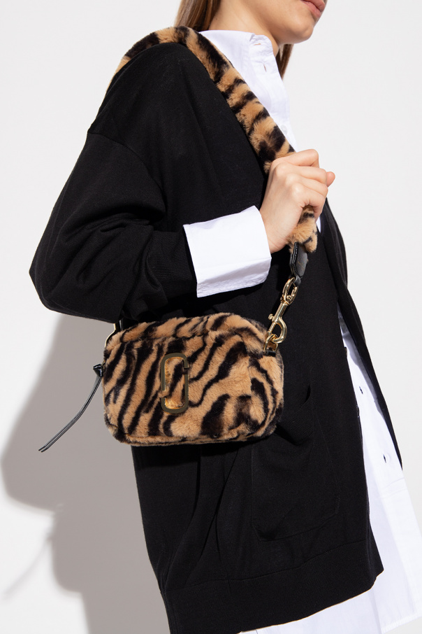 Marc Jacobs 'The Snapshot Tiger Stripe Plush’ shoulder bag