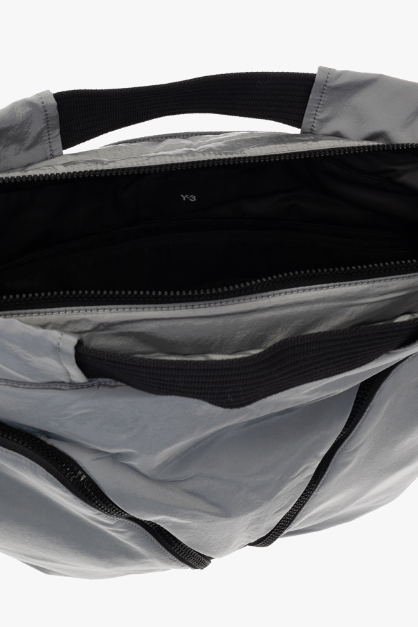 Y-3 Yohji Yamamoto Shoulder Black bag with logo