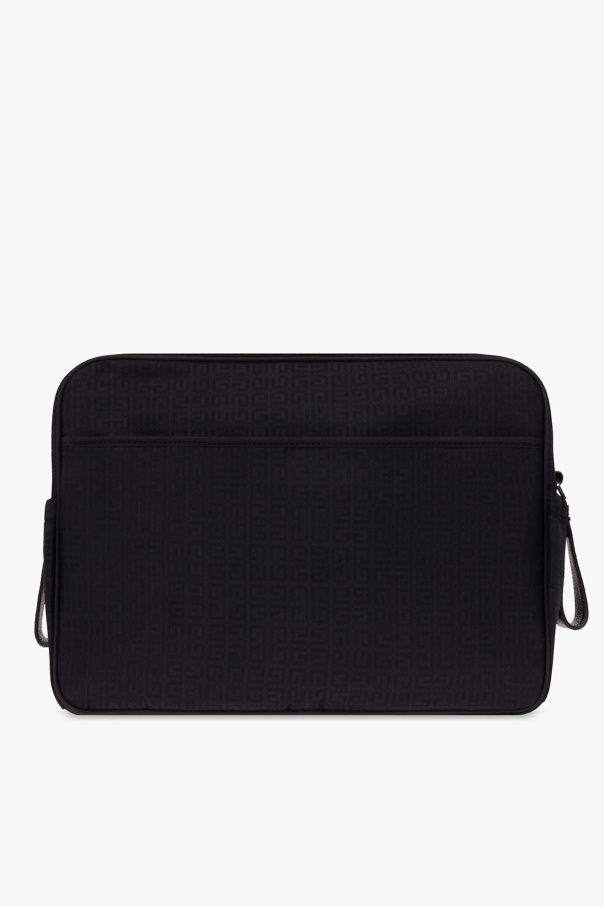Givenchy Kids Givenchy Crossbody Bag In 4g Black Leather