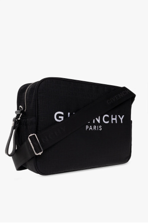 Givenchy Kids Givenchy Crossbody Bag In 4g Black Leather